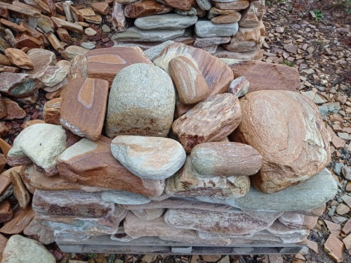 Златолит жёлтый, жёлто-зелёный глыбки и валуны для ланшафтного дизайна купить в Керчи