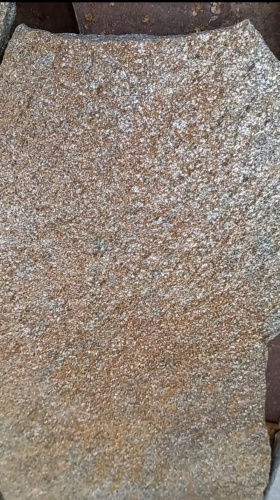 Плитняк златолит серебристый для цоколя, отмостки купить в Керчи