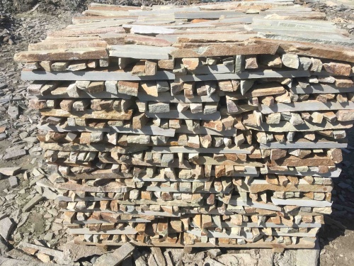 Горбушка златолит золотистый для облицовки купить в Керчи