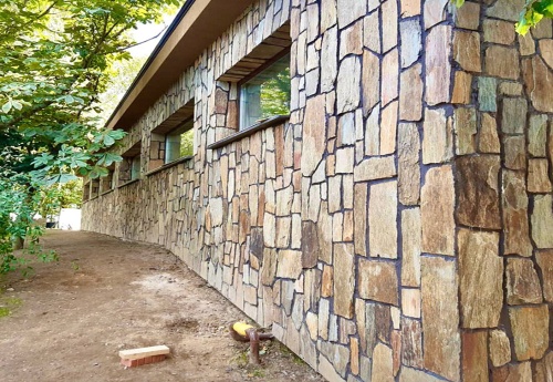 Плитняк кора дерева для цоколя, отмостки купить в Керчи