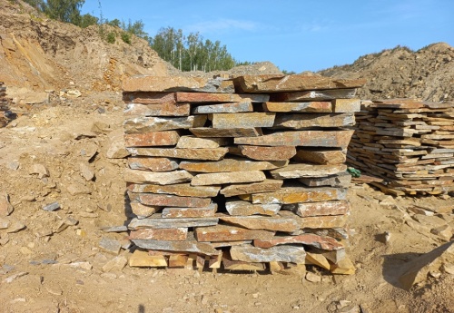 плитняк серицит для мощения